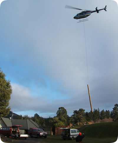 Helicopter lifting